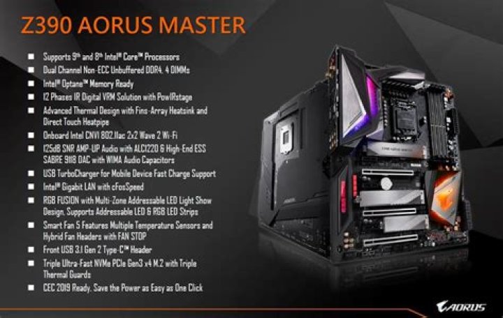 Does Z390 Aorus master support NVMe?