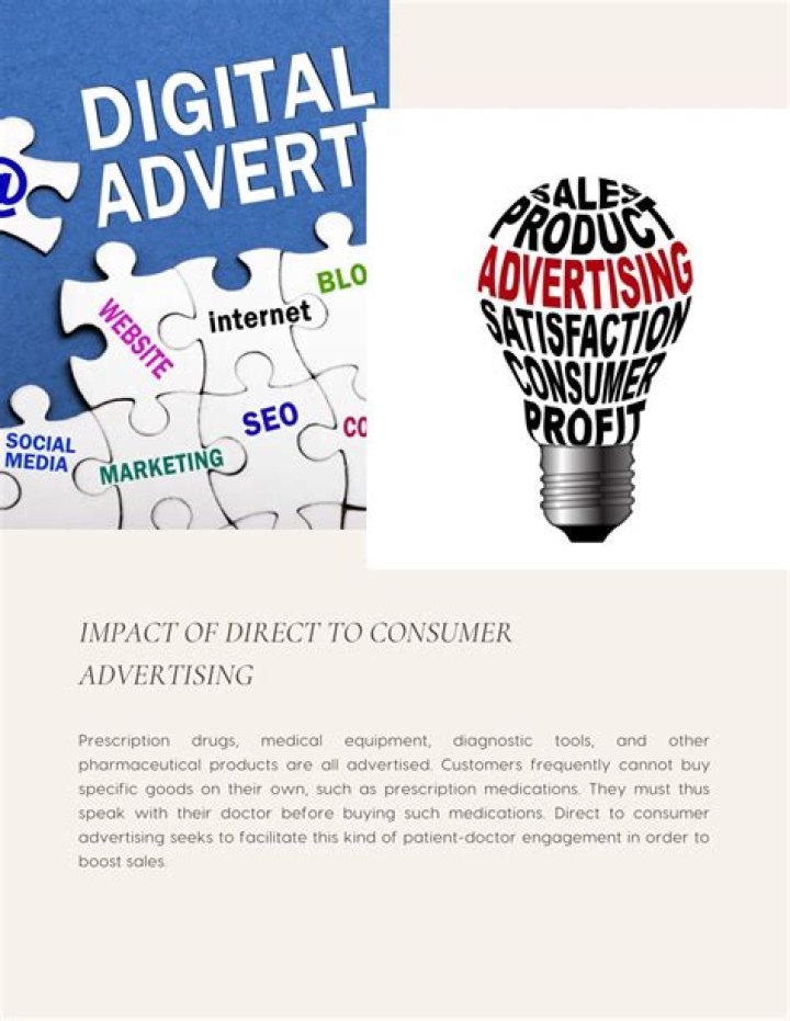 Why is direct to consumer advertising bad?